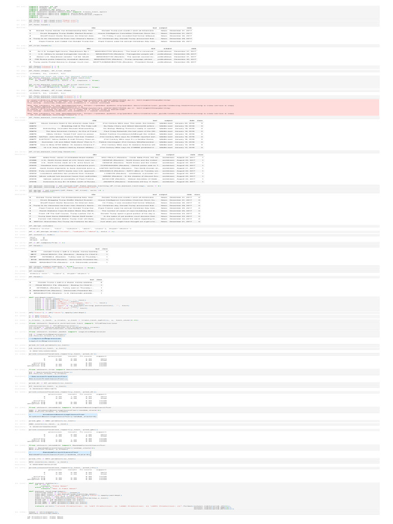 Fake - News Project | PDF