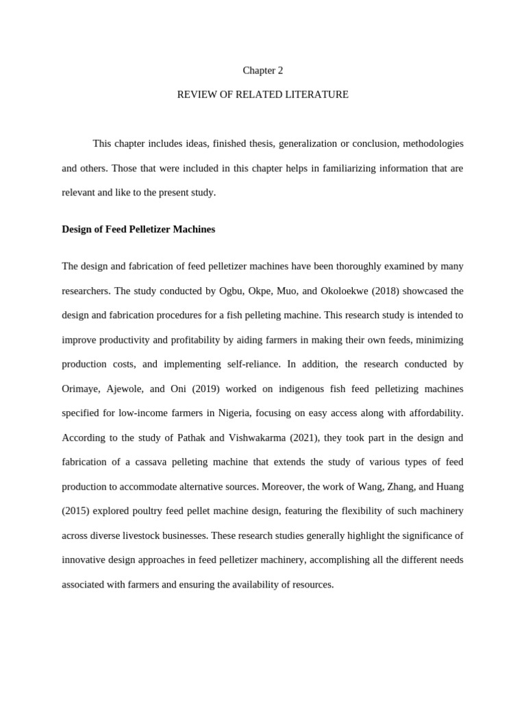 Feed Pelletizer Machine Design Insights | PDF | Sustainability ...