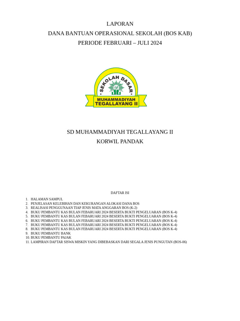 Sampul Bosda | PDF