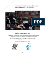 IPCCA Durban Workshop Report