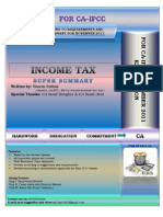 Revision Summary of Income Tax