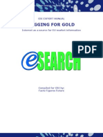 Digging For Gold: Cbi Export Manual