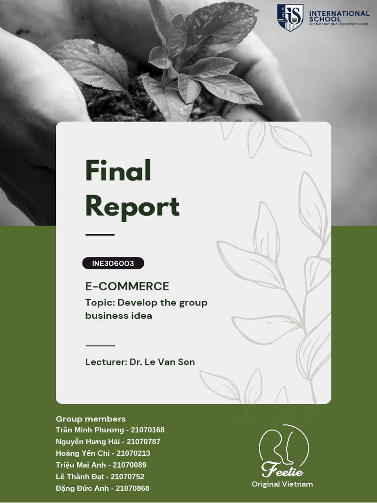 E Commerce Final Report Group 7 | PDF