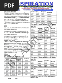 Suffix Prefix Rules in Bengali
