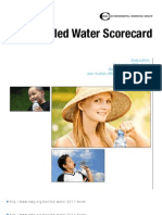 2011 Bottled Water Scorecard Report