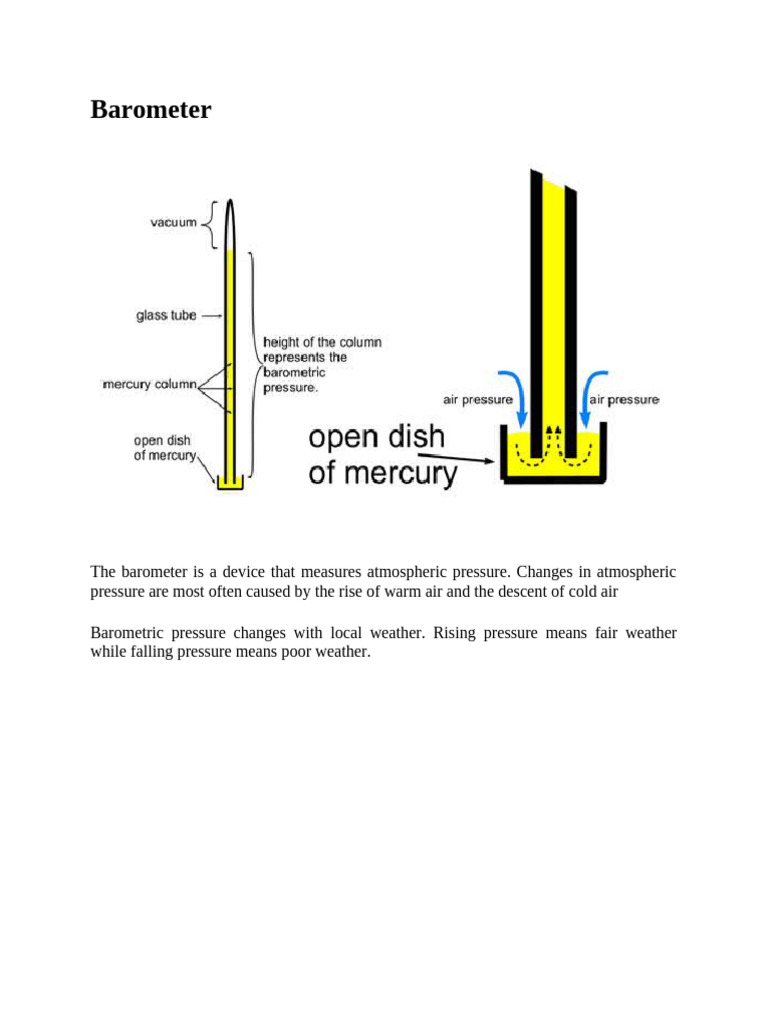 Barometer | PDF