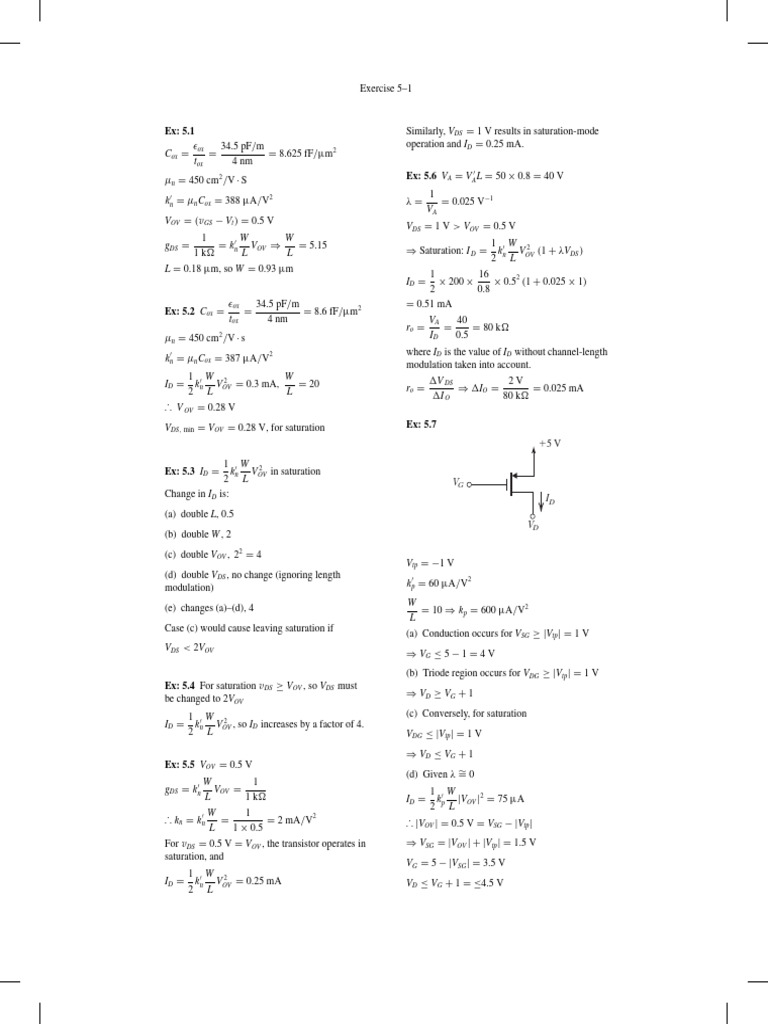 Chapter 05 Exercises and Problems | PDF