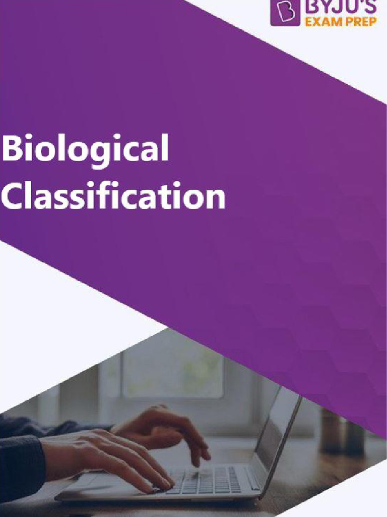 Byjus biological classification 60 2 1 211684670553787 pdf