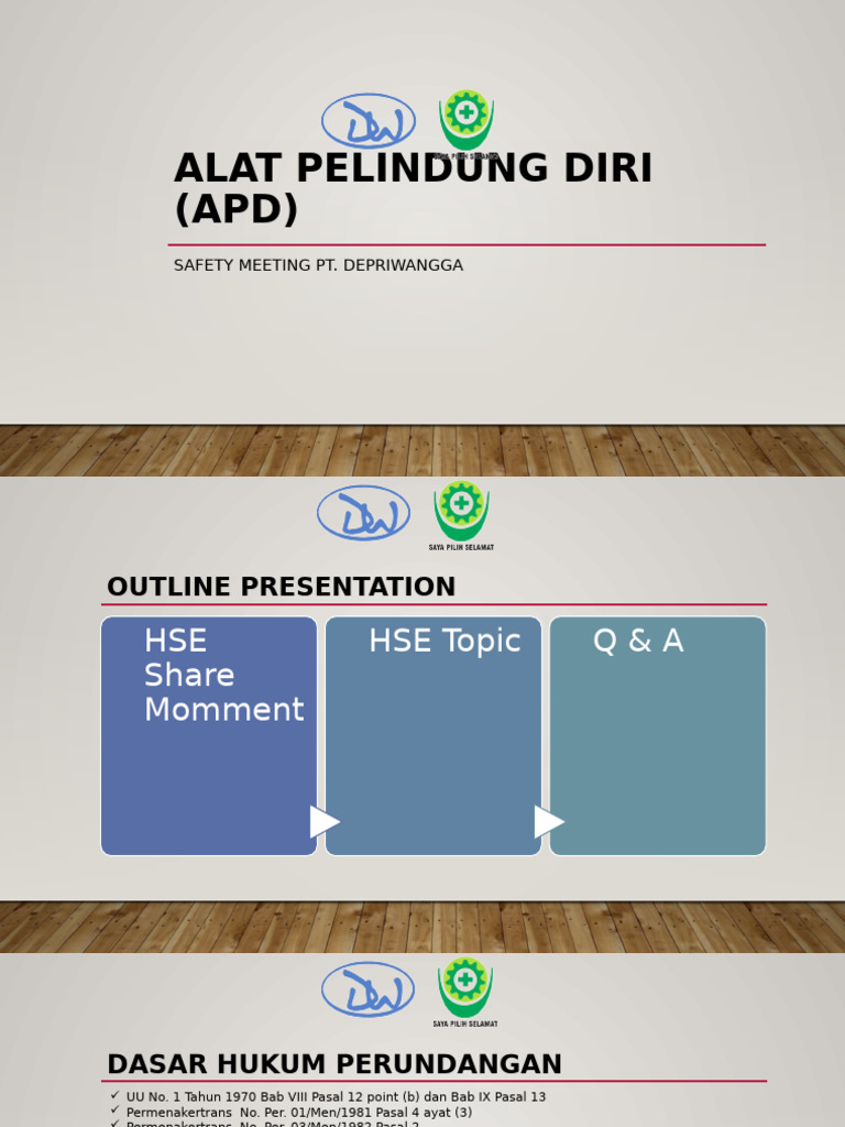 2018 - Safety Meeting (APD) | PDF