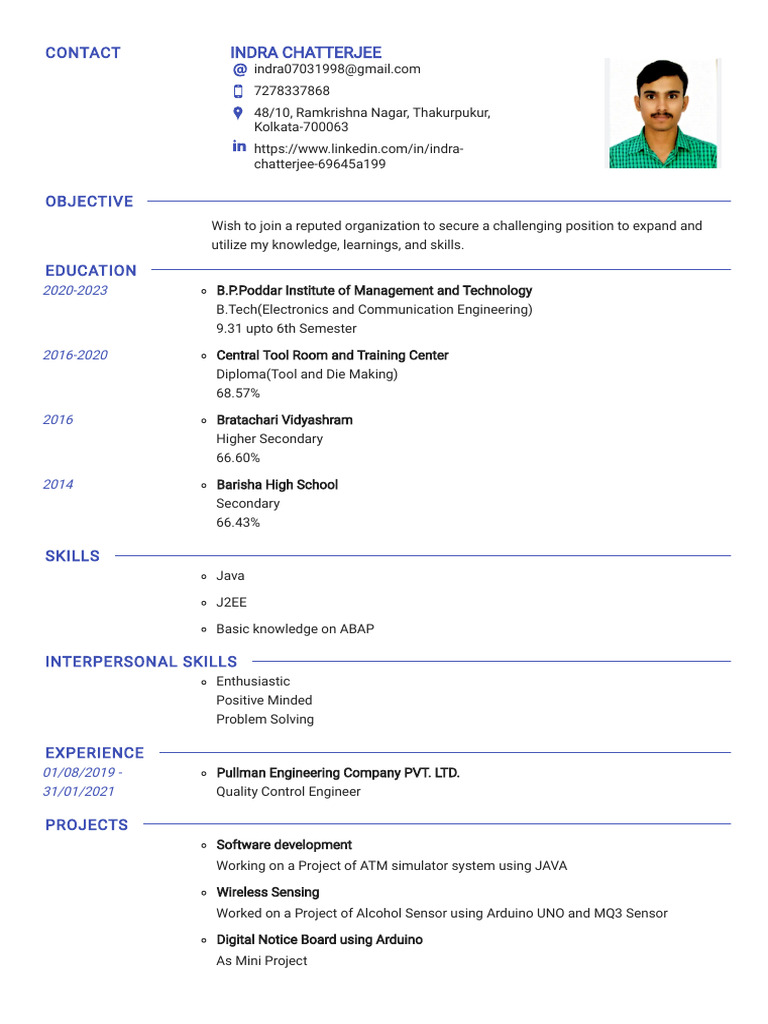 CV Accenture | PDF