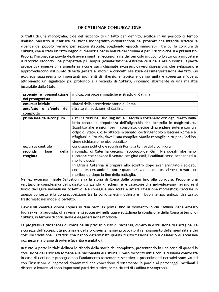 Sallustio e Età Augustea | PDF