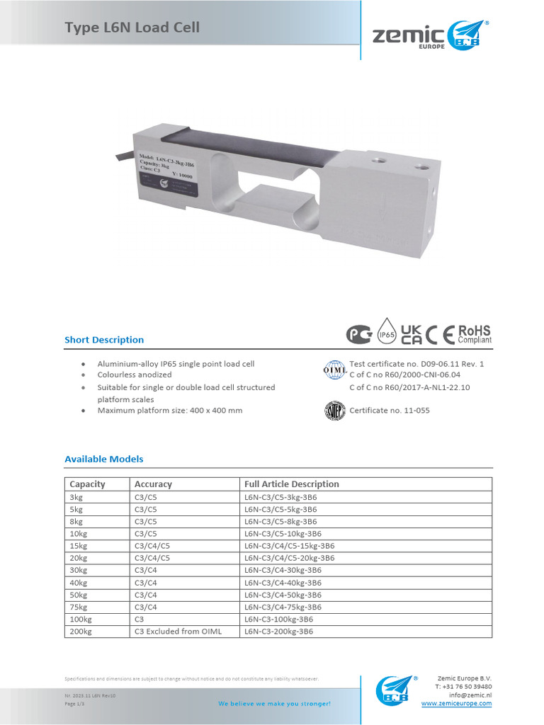 L6N Datasheet | PDF