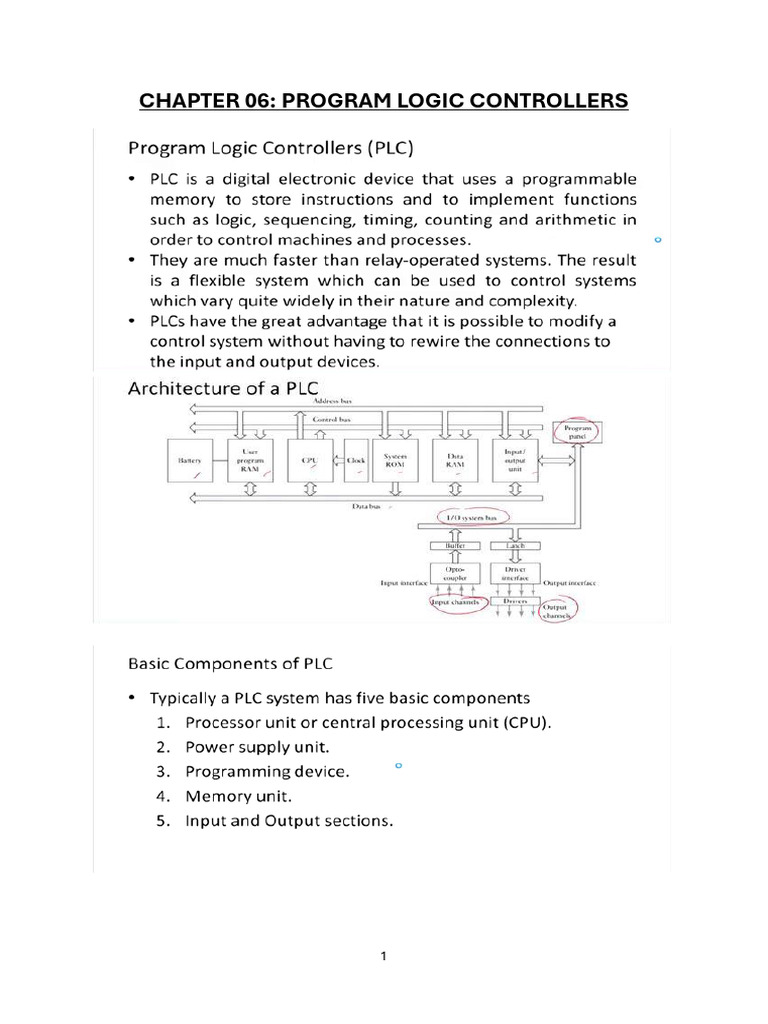 Program Logic Controllers | PDF