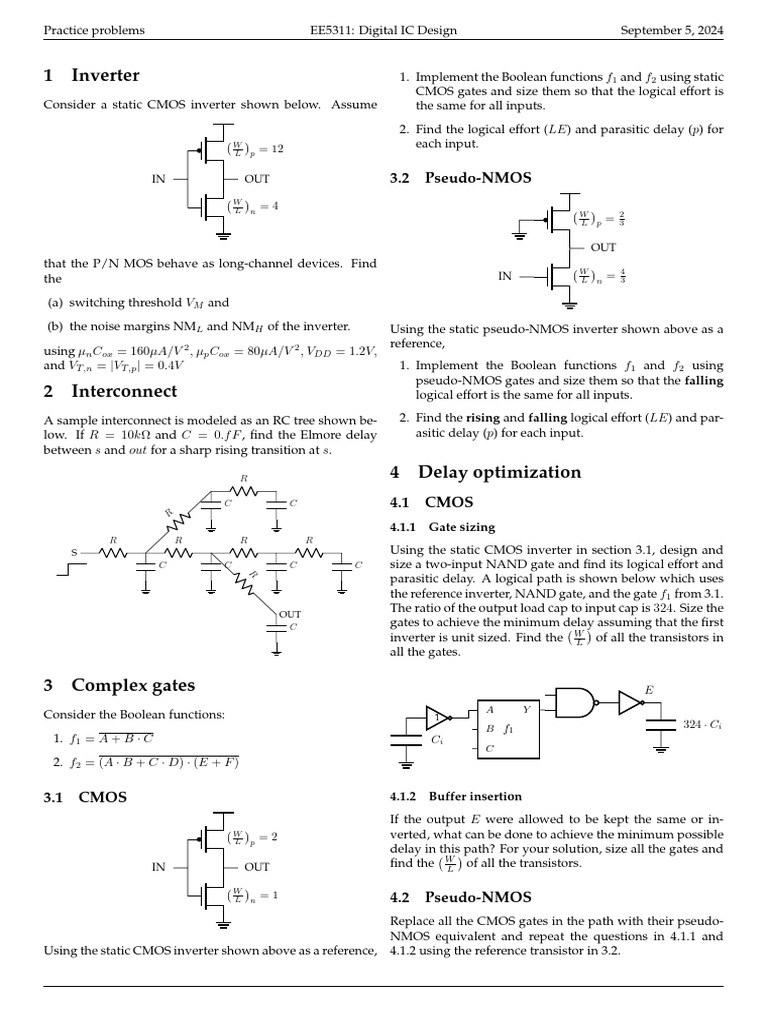 Practice Problems 1 | PDF