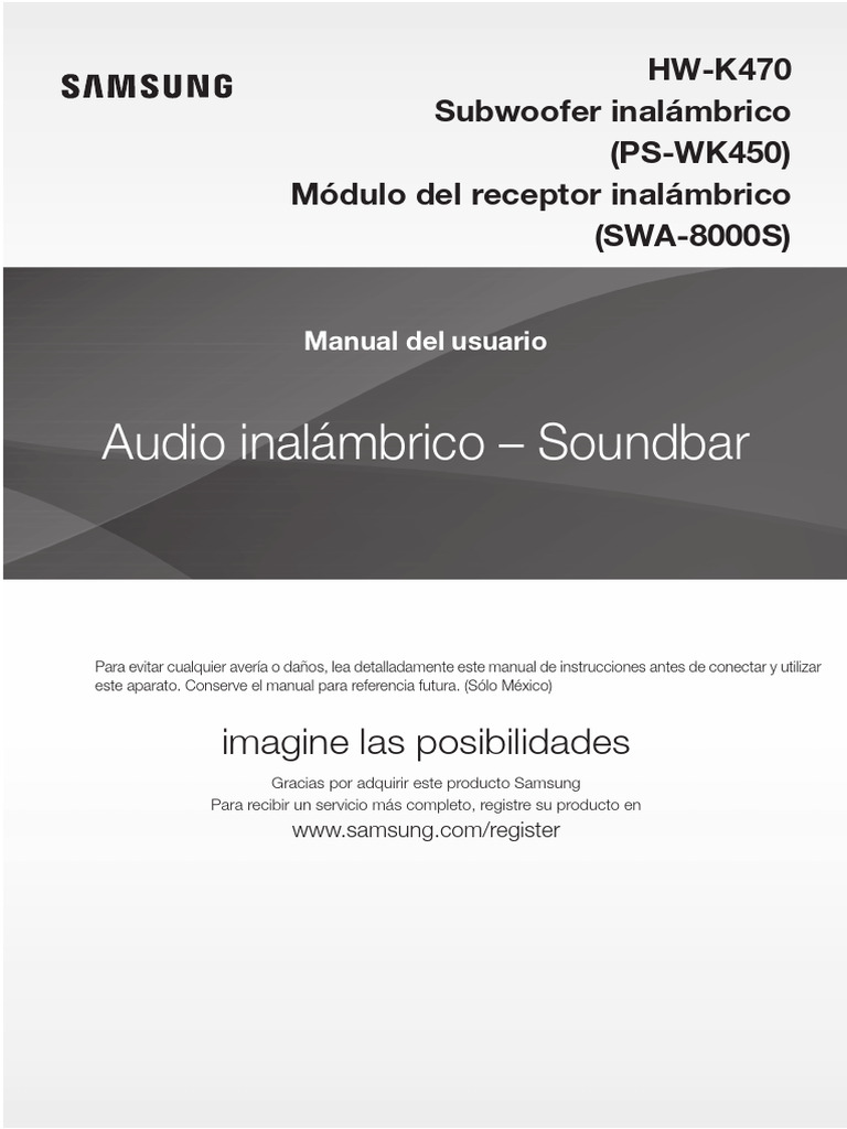 HW K470 ZX Spa Web | PDF | Hdmi | Technology & Engineering