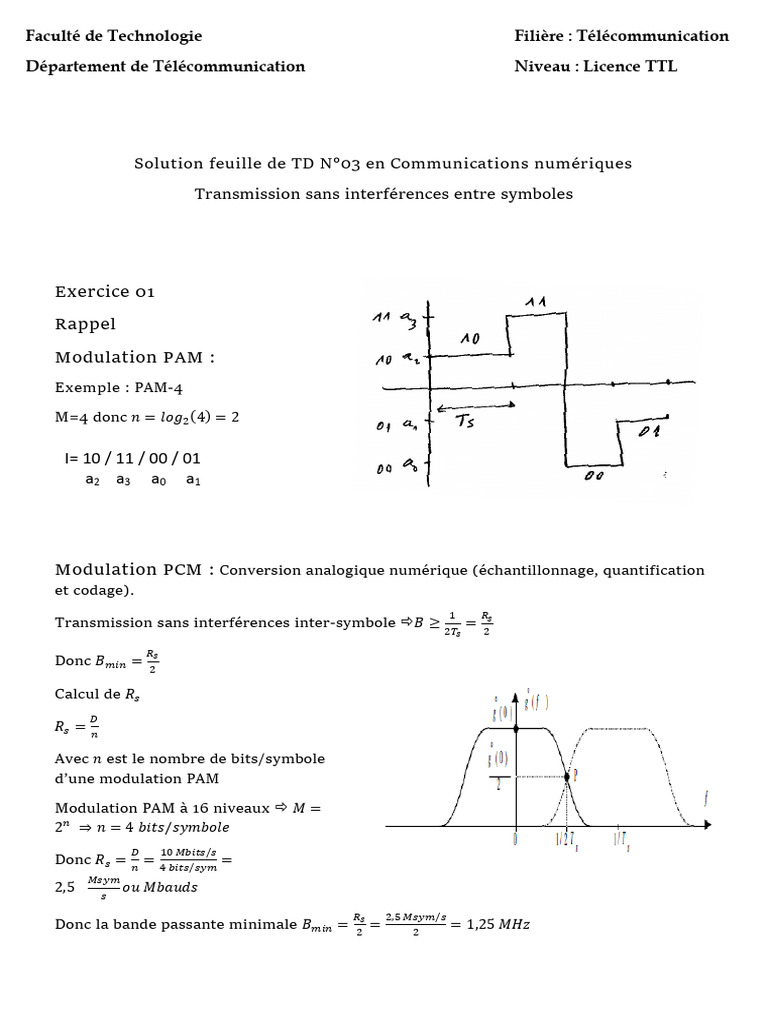 Solution TD 03 | PDF