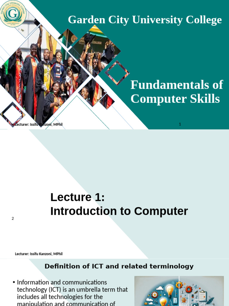 Lecture 1 | PDF