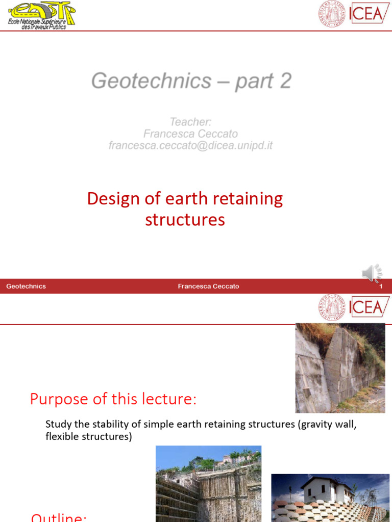 Earth Retaining Structures Design Guide | PDF | Geotechnical ...