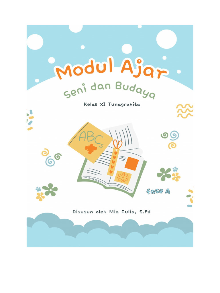 Modul Ajar Seni Budaya Seni Rupa Pdf