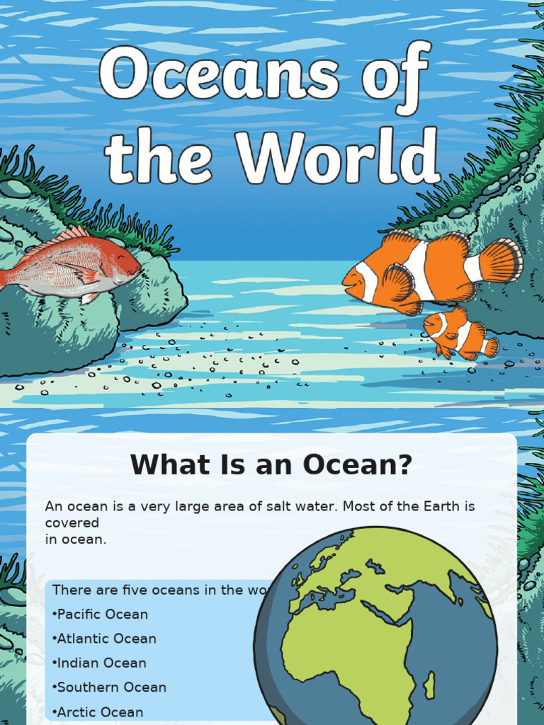 Oceans of The World | PDF