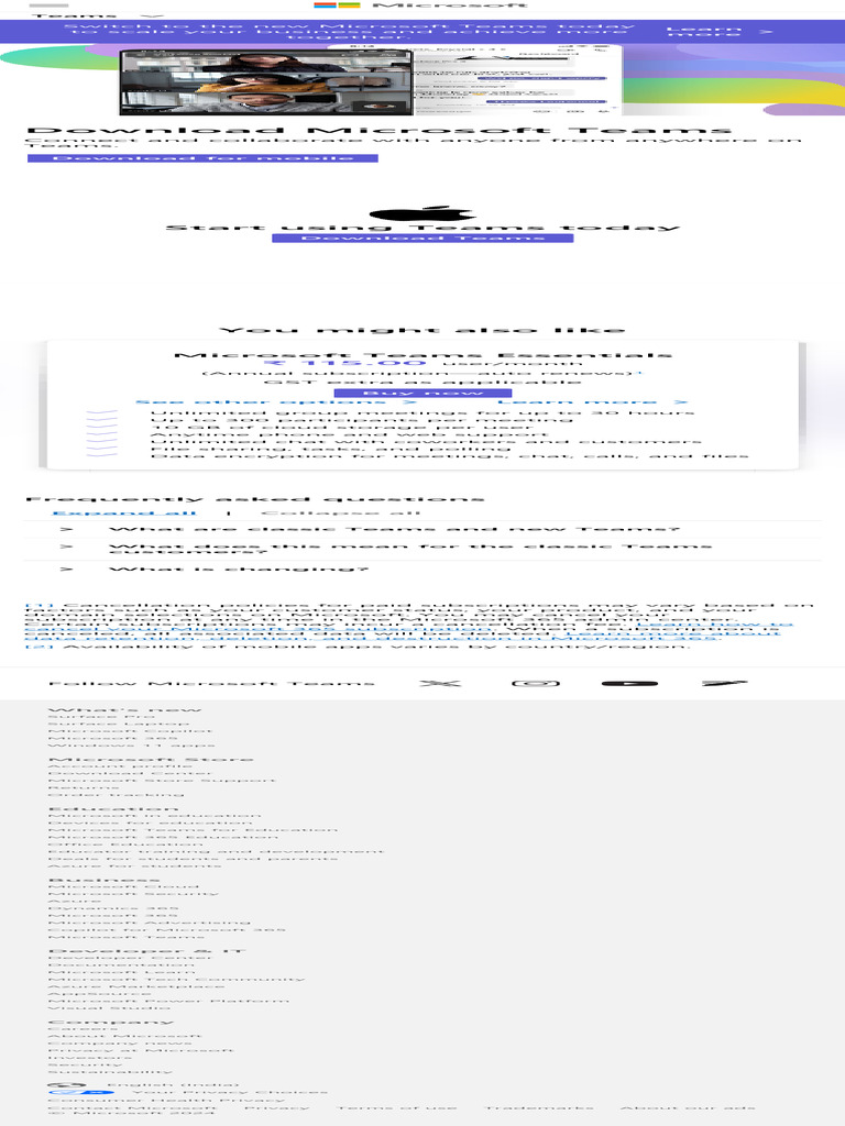 MICROSOFTHTTPS WWW MICROSOFT COM DOWNLOAD MICROSOFT TEAMS DESKTOP AND MOBILE APPS intelligence overview