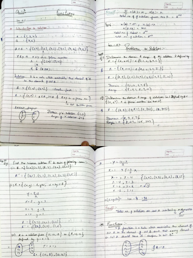 Function-1 (11th) | PDF
