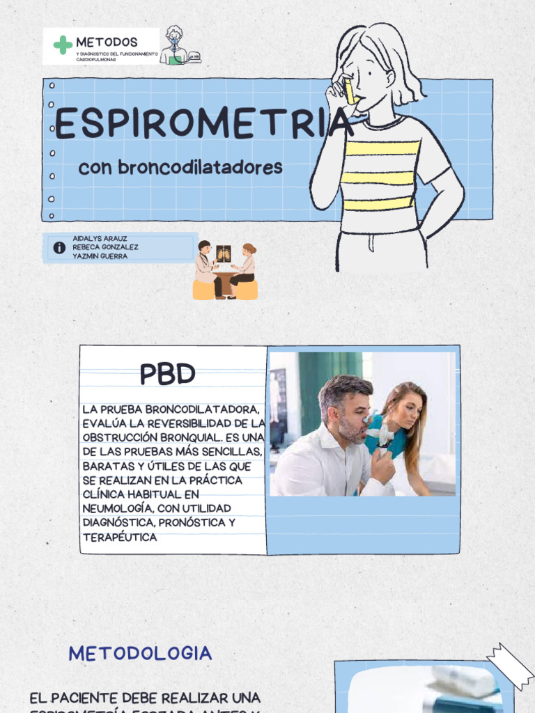 Espirometria Con Broncodilatador | PDF