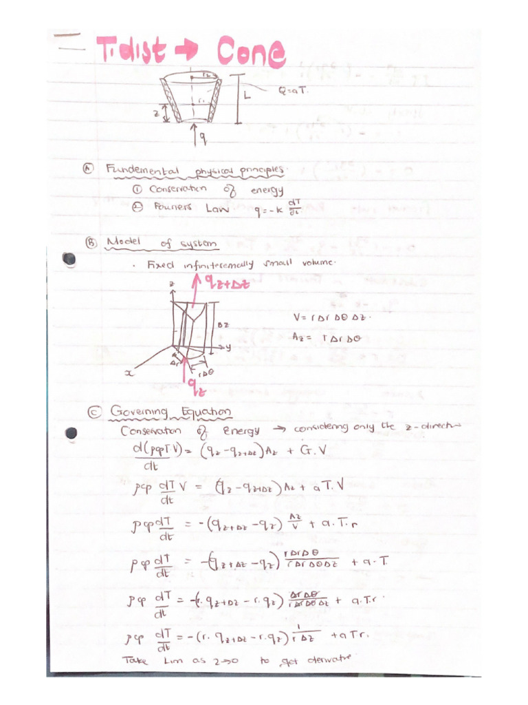 Temperature Distribution Cone | PDF