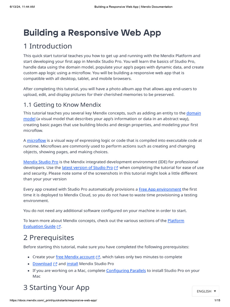 Mendix Learing Path Basics Pdf