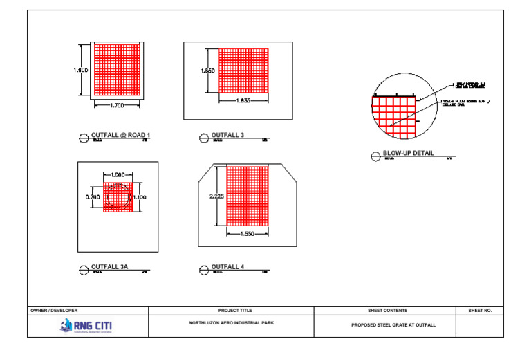 Outfall Steel Grate | PDF