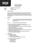 Download Social Studies Education Syllabus by Sue Quirante SN76816722 doc pdf