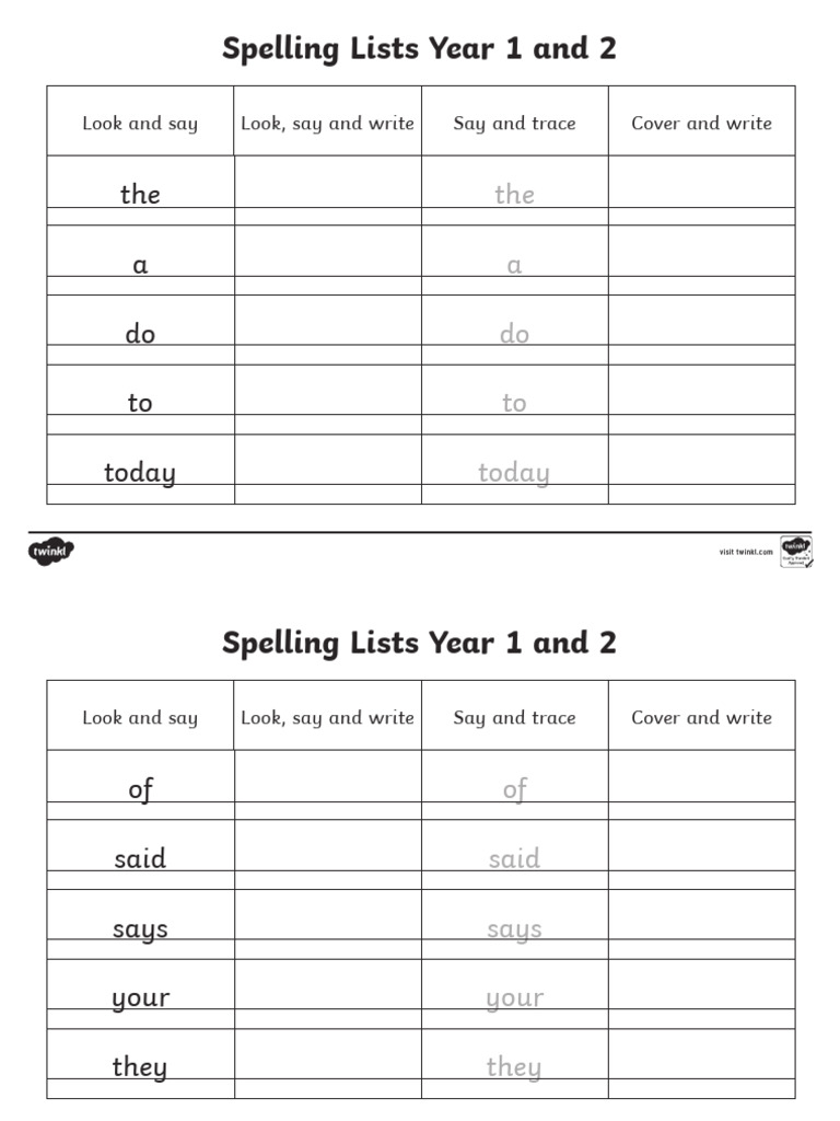 t-l-52018-year-1-and-2-spelling-list-word-writing-practice-worksheets