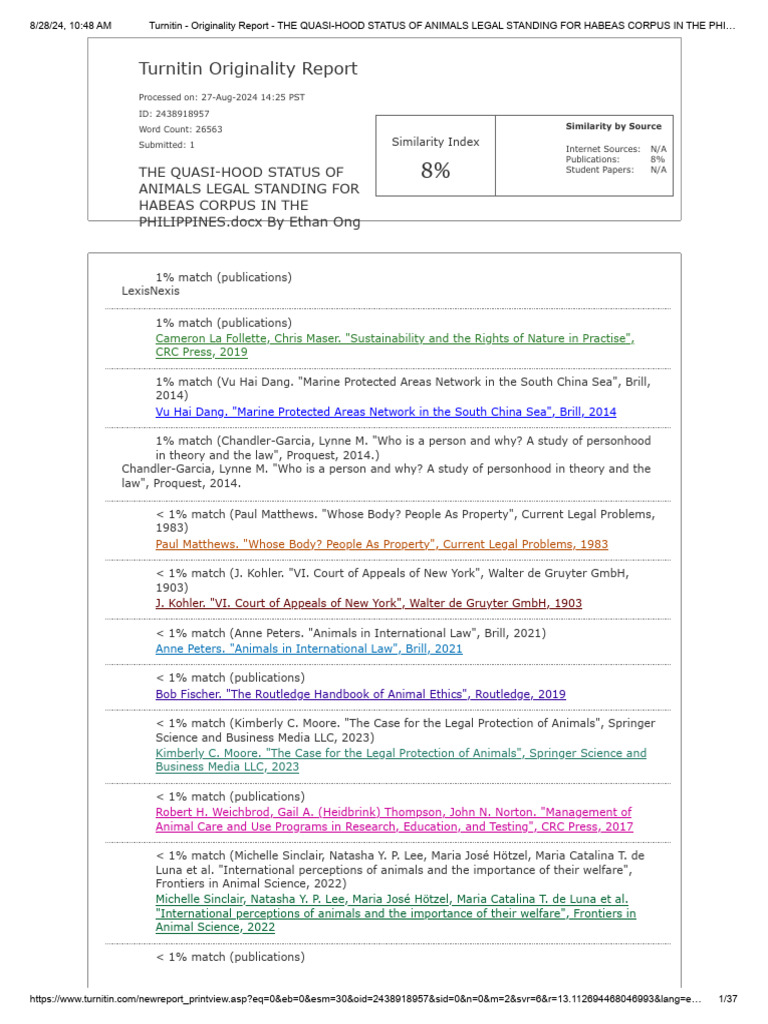 How To Print Turnitin Originality Report