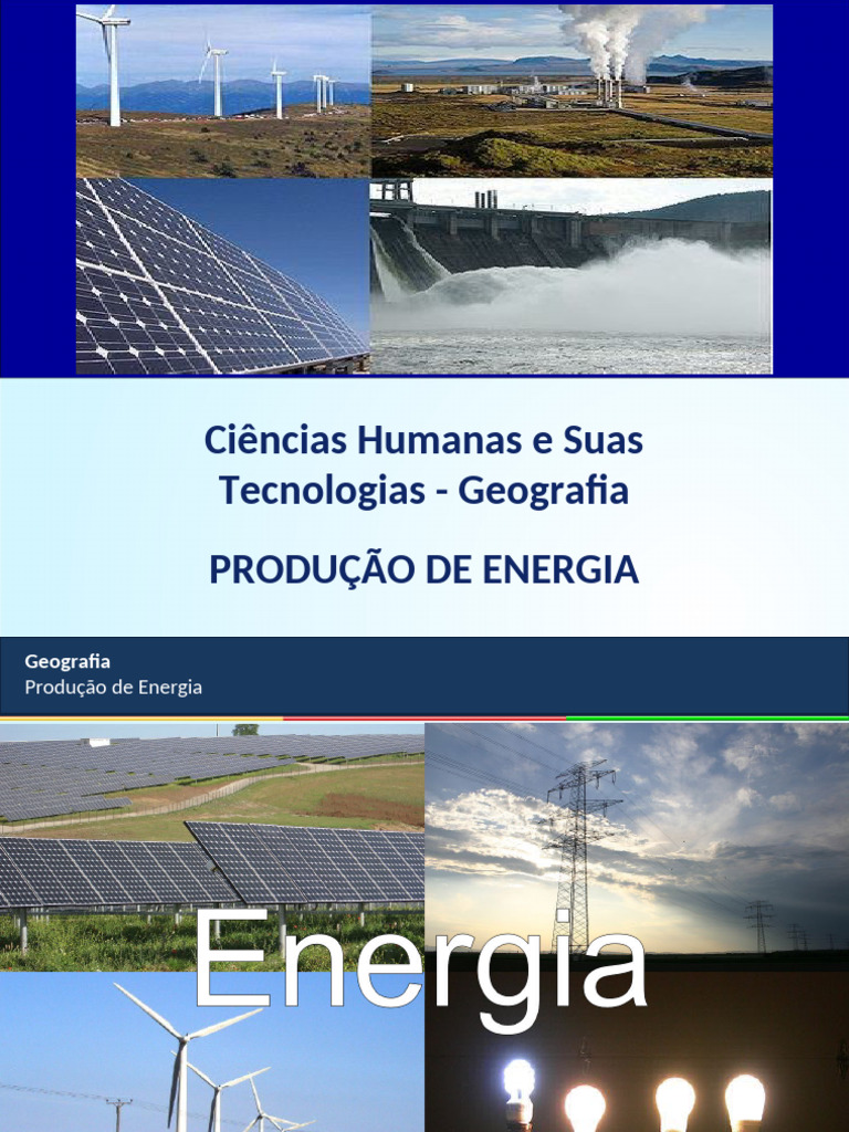 Produção de Energia | PDF