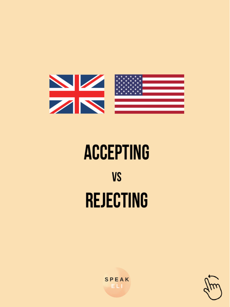 Accepting Vs Rejecting | PDF