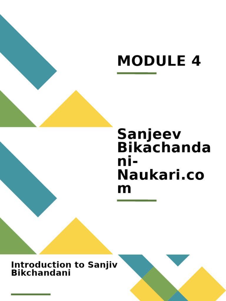 Module 4 | PDF