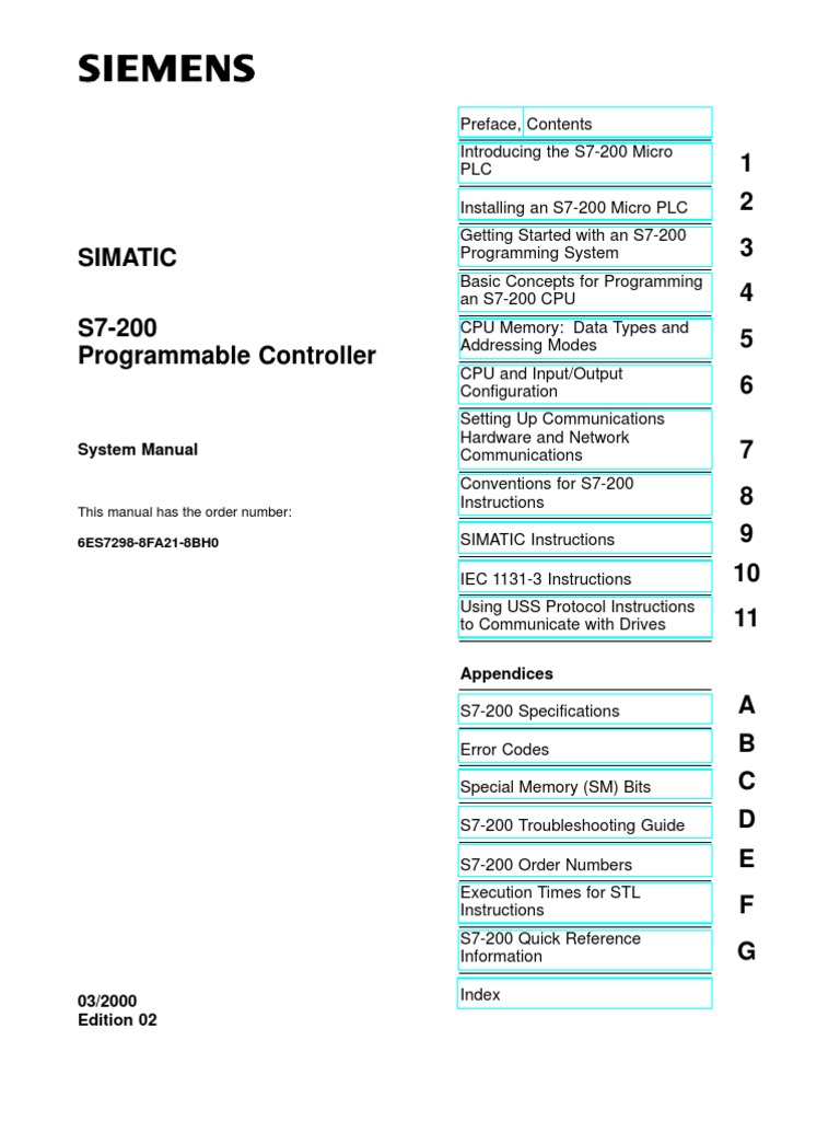 s7-200 Program Able Controller | PDF | Programmable Logic Controller ...