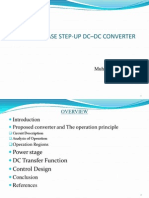 THREE-PHASE STEP-UP DC–DC CONVERTER