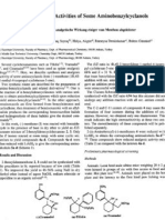 Aminocyclanols, I: Aminobenzylcyclanols Derived From Menthone