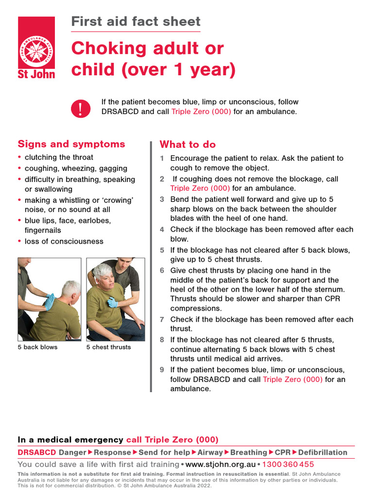 Choke - Adult | PDF