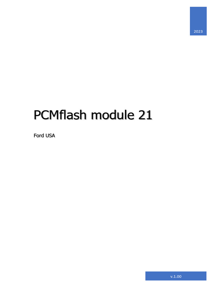Pcmflash 21 | PDF