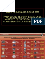 Consumo de Luz Por Aparato