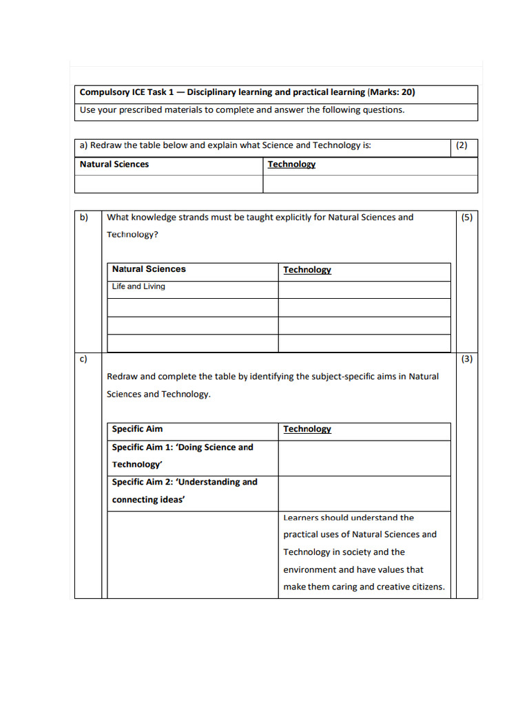 Compulsary ICE Task 1 | PDF