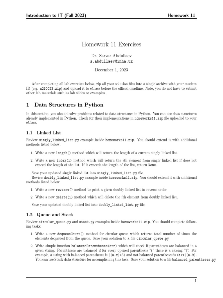 HW 11 | PDF