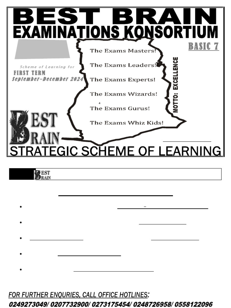 Basic 7 First Term Learning Scheme | PDF | Numbers | Computer Network