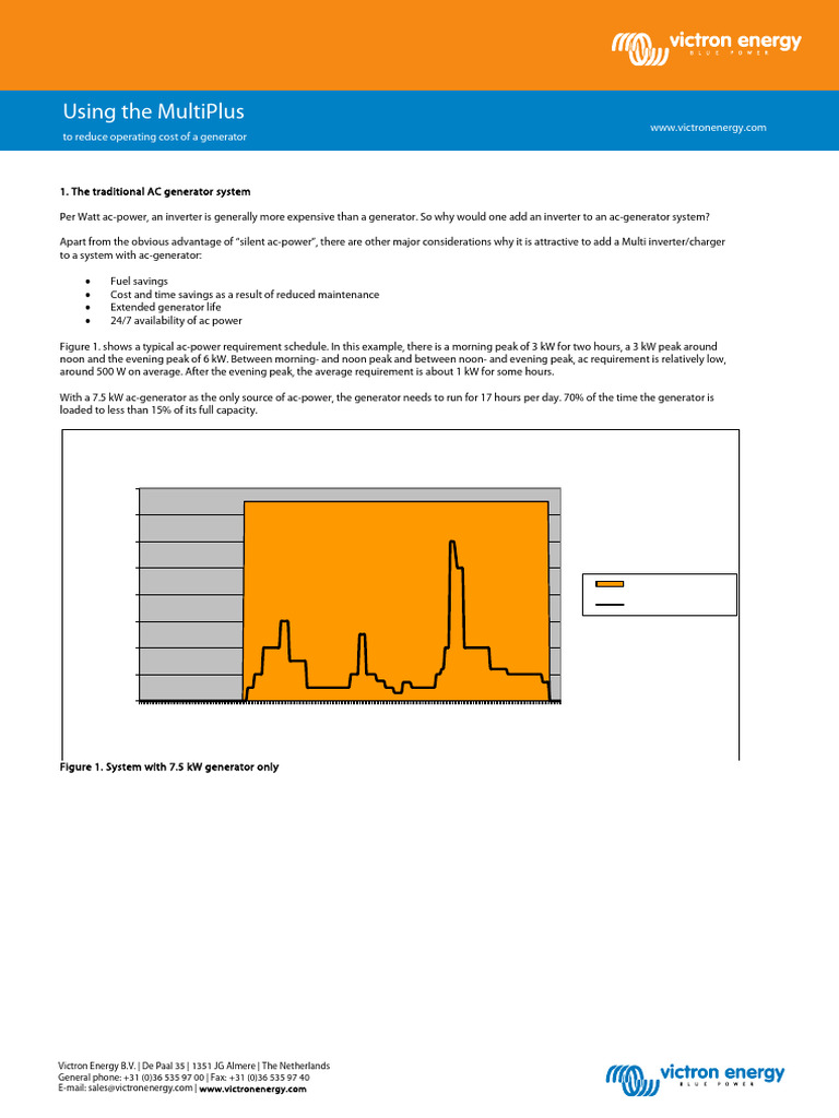 Enhancing Generator Efficiency with MultiPlus | PDF | Battery Charger ...