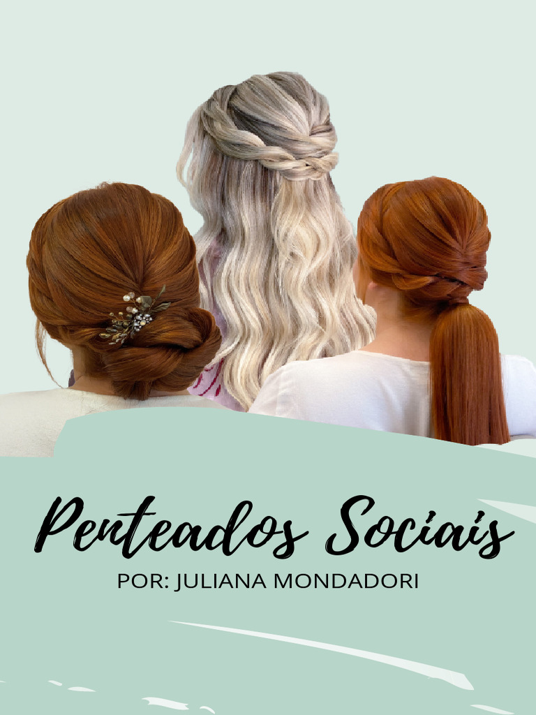 Grátis: Técnicas em Penteados e Tranças - Material Claro e Objetivo em PDF  para Estudo Rápido, image size:768x1024