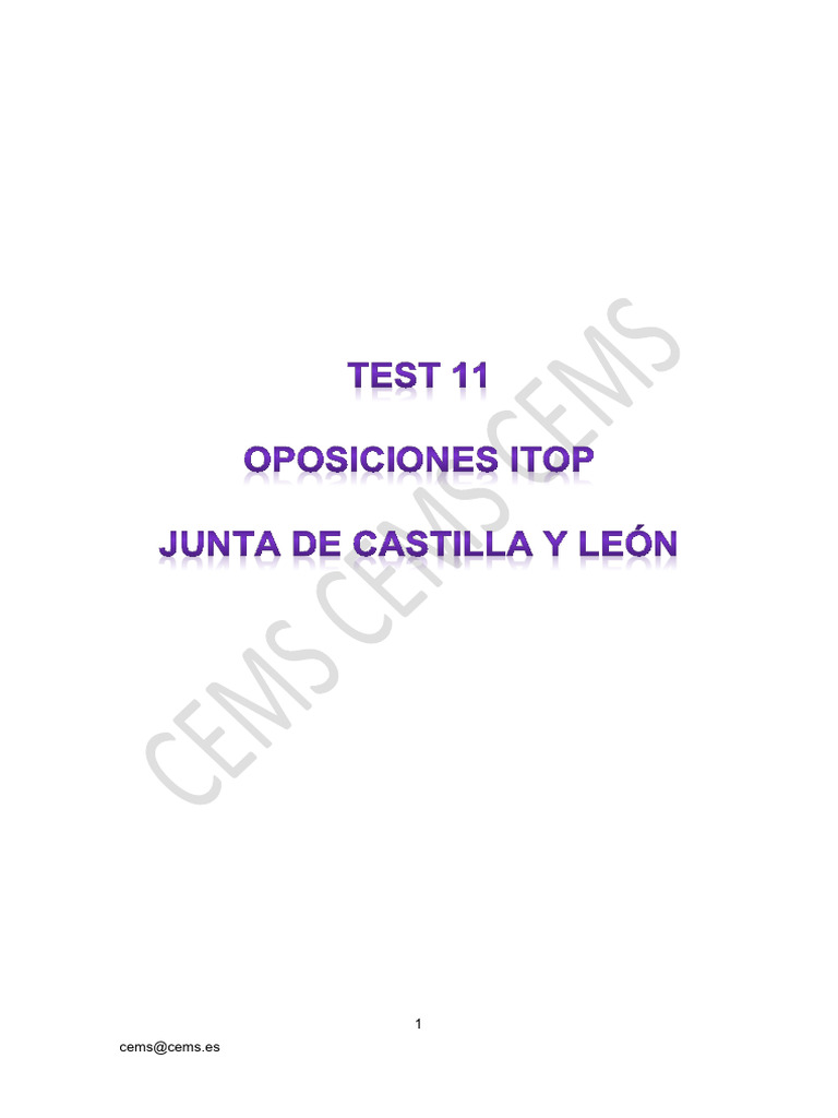 Test 11 | PDF