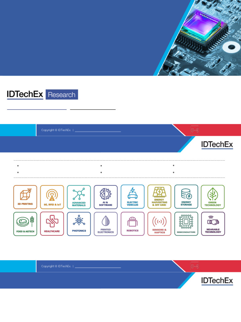 IDTechEx Samplepages ...
