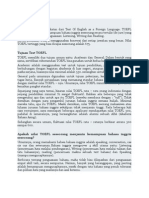 Download Tentang TOEFL by Matho Nurse SN76823958 doc pdf